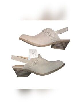 Kim Rogers Sling Back Heel, Clog, NWT, Size 9, Beige, Comfort